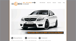 Desktop Screenshot of ocbenz.com